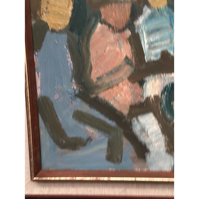 Gösta Falk, Figure Composition, 1960s, Oil on Canvas, Framed For Sale - Image 6 of 18
