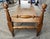 Wood Antique Oak Turned-Post Quilting Frame Bench For Sale - Image 7 of 12
