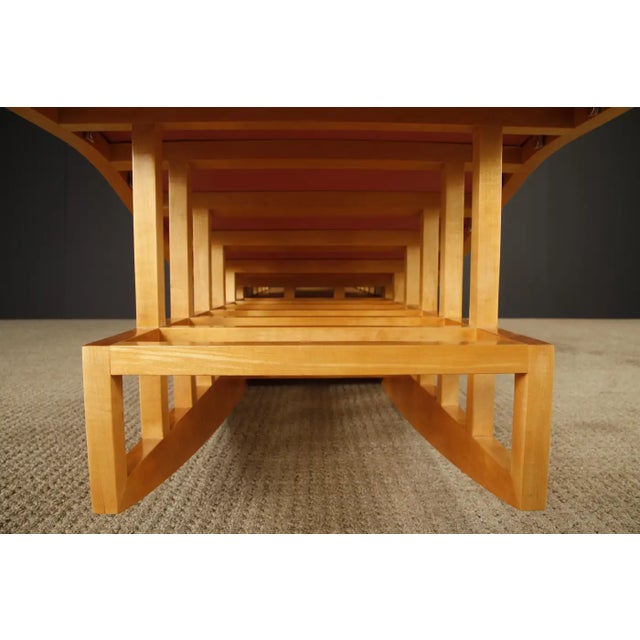 Richard Meier for Knoll International Architectural Rocking Chaise, 1982, Signed For Sale - Image 15 of 18