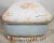 Shabby Chic Ottoman Designer Cottage Pouf For Sale - Image 10 of 12