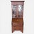 Wood Antique Edwardian Mahogany Glazed Bureau Bookcase, 1930s For Sale - Image 7 of 10