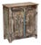 Nightstand Made From Antique Indian Teakwood Architectural Elements For Sale