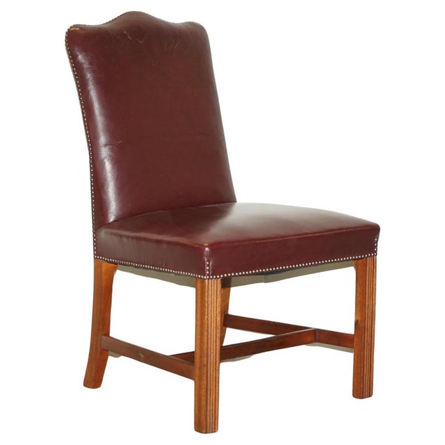Leather Spencer House Desk Chair For Sale - Image 17 of 17