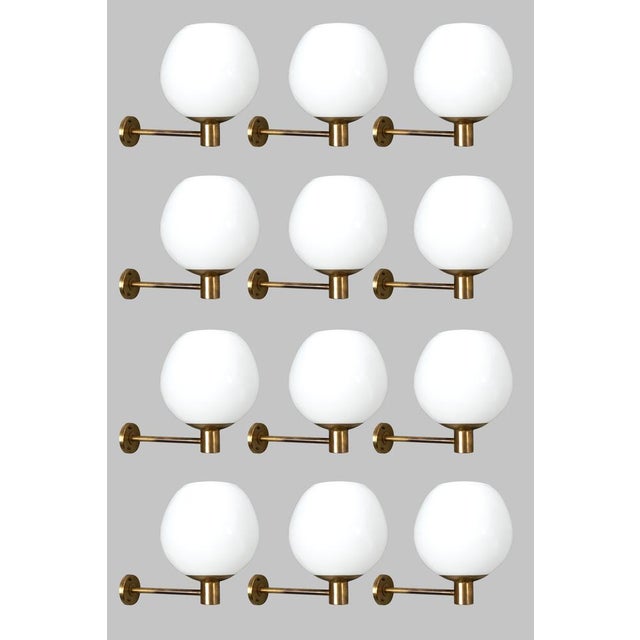 Metal Vintage Brass Wall Lamp For Sale - Image 7 of 7