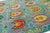 Contemporary Vibrant Oushak-Style Hand-Knotted Turquoise & Jewel-Tone Wool Rug For Sale - Image 4 of 12