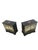 Late 20th Century Pair of Hand-Painted Nautical Cabinets, Clipper Ship & Compass Rose Design For Sale - Image 5 of 18