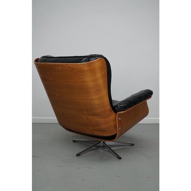 Vintage Swivel Lounge Chair by Martin Stoll for Giroflex, Germany, 1960s For Sale - Image 4 of 17