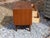Wood Vintage Mid Century Modern Bassett Furniture Walnut Nightstand End Table For Sale - Image 7 of 12