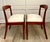 1960s Mid-Century Modern Sculptural Wood Dining Chairs – Pair For Sale - Image 12 of 15