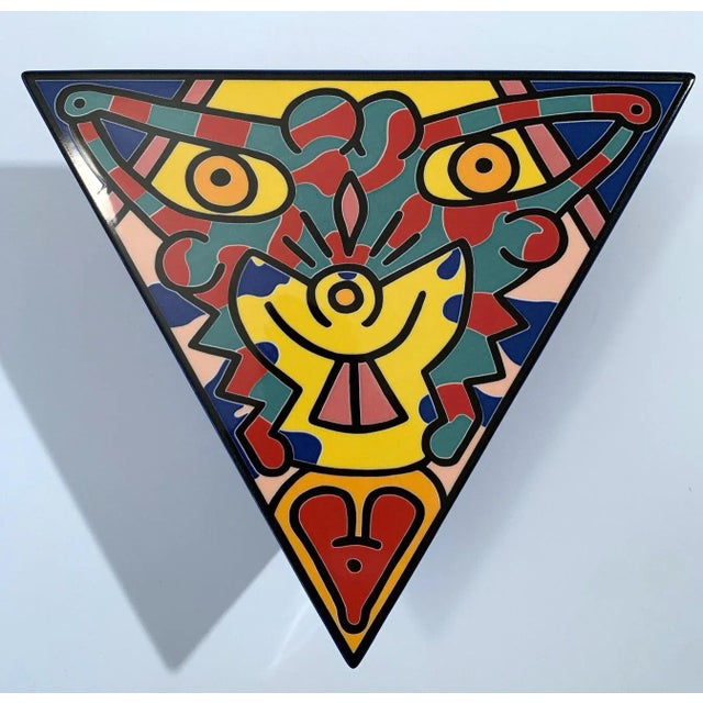 Keith Haring, No 2 Spirit of Art, New York TribeCa, by Keith Haring, Limited Edition Ceramic Box Created by Villeroy and Boch From the Artists Design For Sale - Image 10 of 10