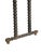 Brown Antique Bobbin-Turned Oak Blanket Stand / Towel Rack, Early 20th Century For Sale - Image 8 of 16