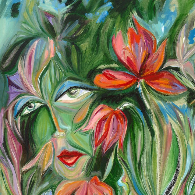 "A Gossip of Flowers" Original by Morgan Jones Johnston From the Alice in Wonderland Collection For Sale In Washington DC - Image 6 of 7