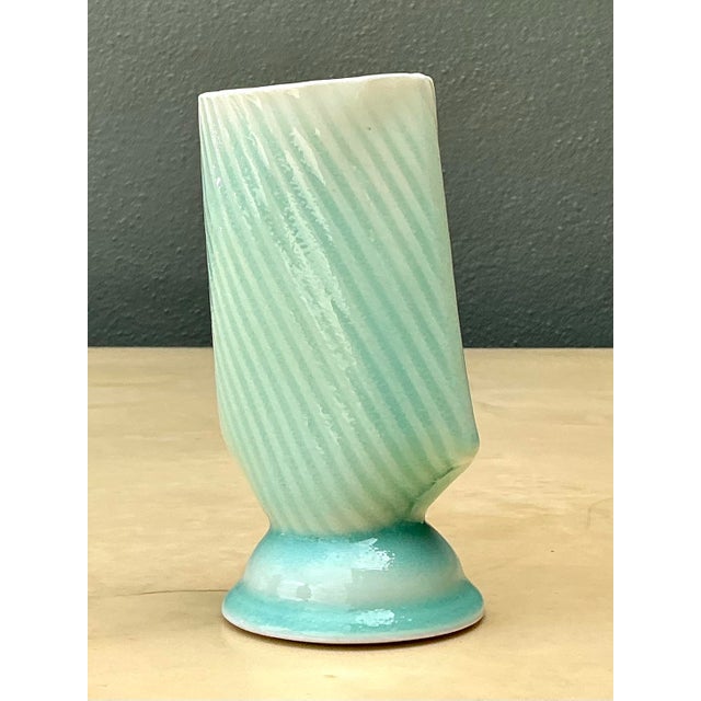 Vintage Original Studio Pottery Vase For Sale - Image 4 of 12