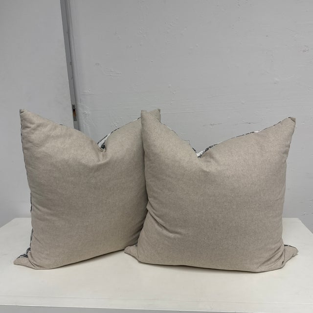 2020s Thom Filicia for Eastern Accents Artemis Ikat Accent Pillows, Pair For Sale - Image 5 of 12
