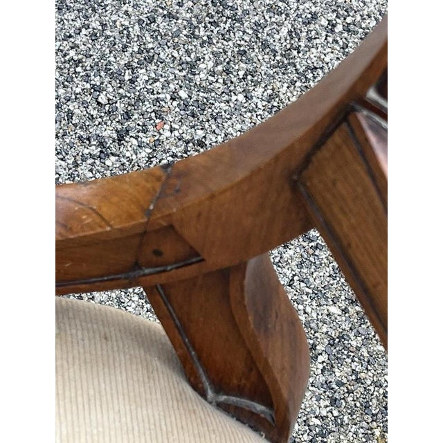 Brown Victorian Carved Walnut Country House Library Armchair with Lion Paws Feet For Sale - Image 8 of 16