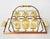 Mid-Century Modern Bamboo and Brass Cognac Glass Rack, 1950s For Sale - Image 4 of 5