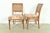 Robsjohn-Gibbings Style Mid-Century Modern Walnut and Cane Dining Chairs by Henredon, Set of Four For Sale - Image 11 of 13