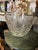 Contemporary Large 1970s Glass Serving Punch Bowl For Sale - Image 3 of 7