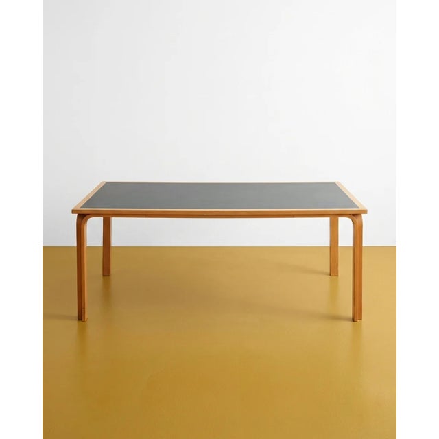 Black Danish Table by Magnus Olsen, 1950s For Sale - Image 8 of 8