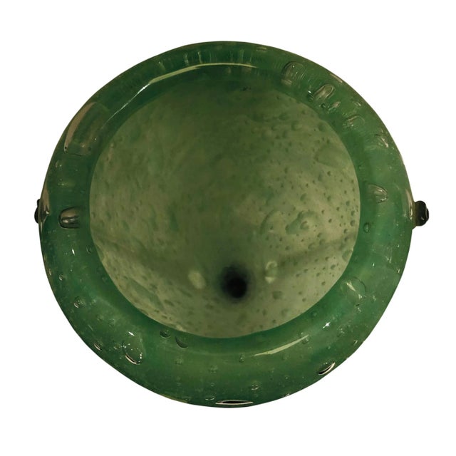 French 1930s French Schneider Glassworks Art Glass Vase For Sale - Image 3 of 6