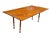 Pumpkin Antique Pumpkin Pine Drop Leaf Harvest Table / Dining Table Long & Narrow For Sale - Image 8 of 12