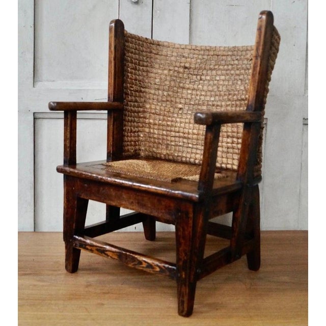 Antique Victorian Scottish Orkney Childs Chair For Sale - Image 6 of 11