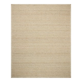 Amber Lewis x Loloi Bowie Natural / Oatmeal 5'-6" x 8'-6" Area Rug For Sale