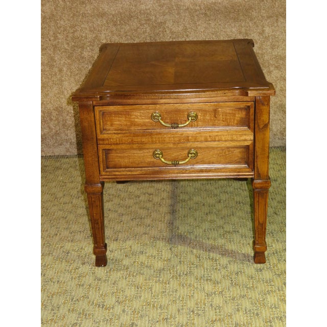 1970s Traditional Lane Side Tables a Pair Chairish