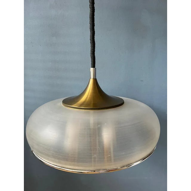 1970s Space Age Pendant Lamp For Sale - Image 5 of 11