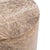 Fresh taupe and ivory toned faux marble end table / pedestal made from glass-fiber reinforced concrete material....