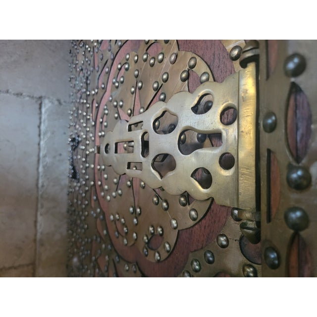 Vintage Zanzibar Trade Chest For Sale - Image 12 of 12