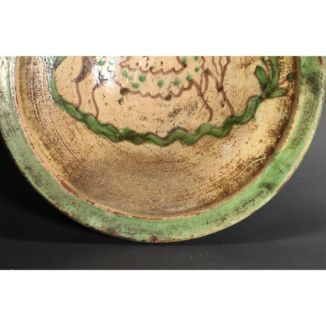 19th / 20th Circa Glazed Earthenware Bowl With Bull, Cuzco Pottery School 5 For Sale In Houston - Image 6 of 14