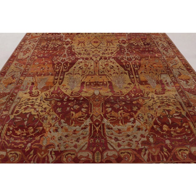 Hand-knotted in high-quality, luxurious wool, this captivating 9x12 rug from Rug & Kilim’s Modern Collection is a...