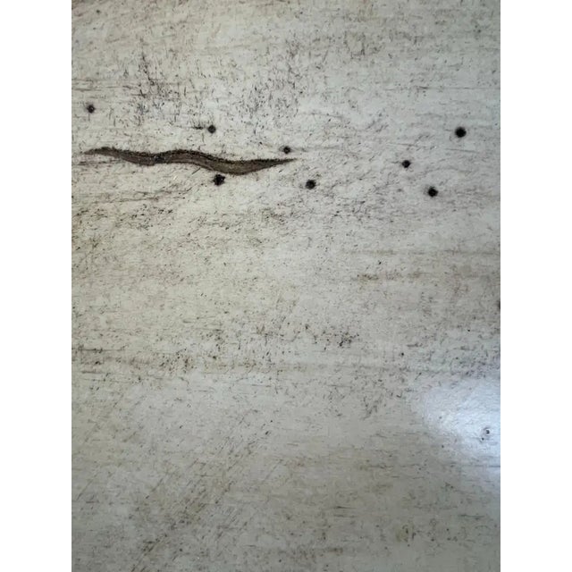 Louis XV Style French Provincial Hand Painted Oval Shaped Nightstand, a Pair For Sale - Image 16 of 18