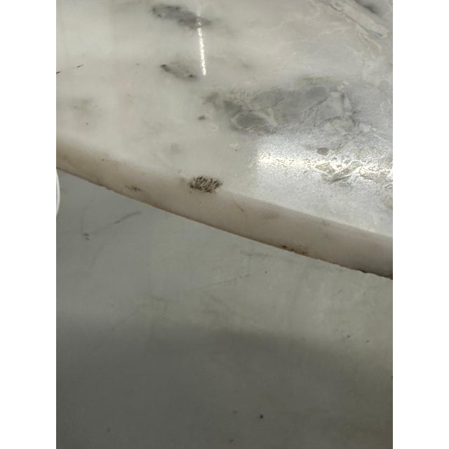 Early 20th Century Italian Gilt Aluminum and Marble Dining Table For Sale - Image 17 of 18
