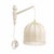 A pair of original wall sconces by Markslöjd, manufactured in Kinna, Sweden — one of Northern Europe's foremost lighting...
