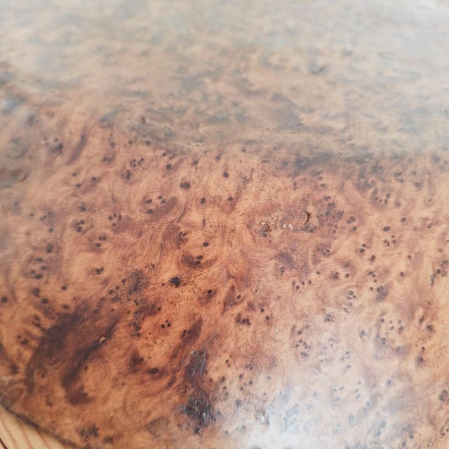 Large North African Wooden Thuya Burl Dough Bowl, 1970s For Sale - Image 14 of 18