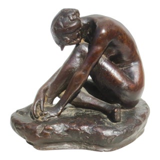Roman Bronze Nude For Sale