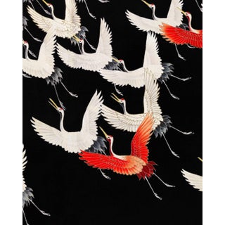 Japanese Flying Cranes, Vintage Art Print, 16" X 20" For Sale