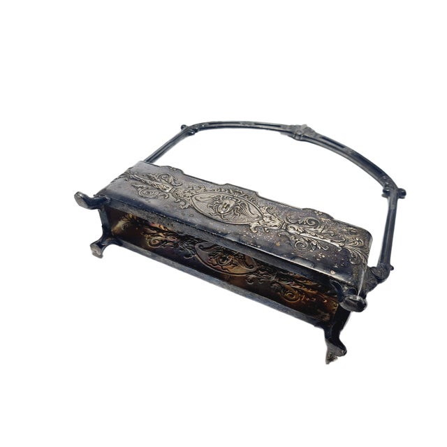 Art Nouveau Cabaret for Spices by Bracia Buch, Poland, 1890s, Set of 5 For Sale - Image 14 of 18