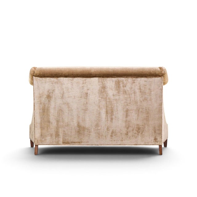 Thomas Pheasant for Baker Furniture Villa Settee Sofa For Sale In Chicago - Image 6 of 10