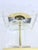 Gold Hollywood Regency Table Lamp in Acrylic and Gold-Plated Metal, 1970s For Sale - Image 8 of 16