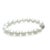 2020s 14ct White Gold South Sea Cultured Pearl Knotted Bracelet For Sale - Image 5 of 6
