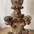 Antique Italian Ecclastical Church Pricket Candlestick with Carved Acanthus and Cherubs, 1780 For Sale - Image 6 of 11