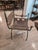 Mid Century Wrought Iron and Brass Savonarola Chairs - A Set For Sale In Miami - Image 6 of 11