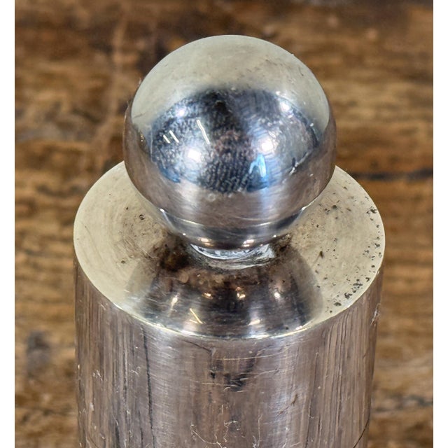 Postmodern Silverplate Pepper Mill by Richard Meier for Swid Powell For Sale In Providence - Image 6 of 8