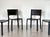 Mid-Century Modern Leather Chairs by Cidue, 1970s, Set of 4 For Sale - Image 3 of 17