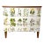1950's Swedish Dresser With Nordens Flora Illustrations For Sale