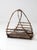 Mid 20th Century Vintage Rustic Twig Basket With Arched Handle For Sale - Image 5 of 18