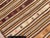 Brown 1960s Earth Toned Kilim Rug - 55" X 77" For Sale - Image 8 of 10